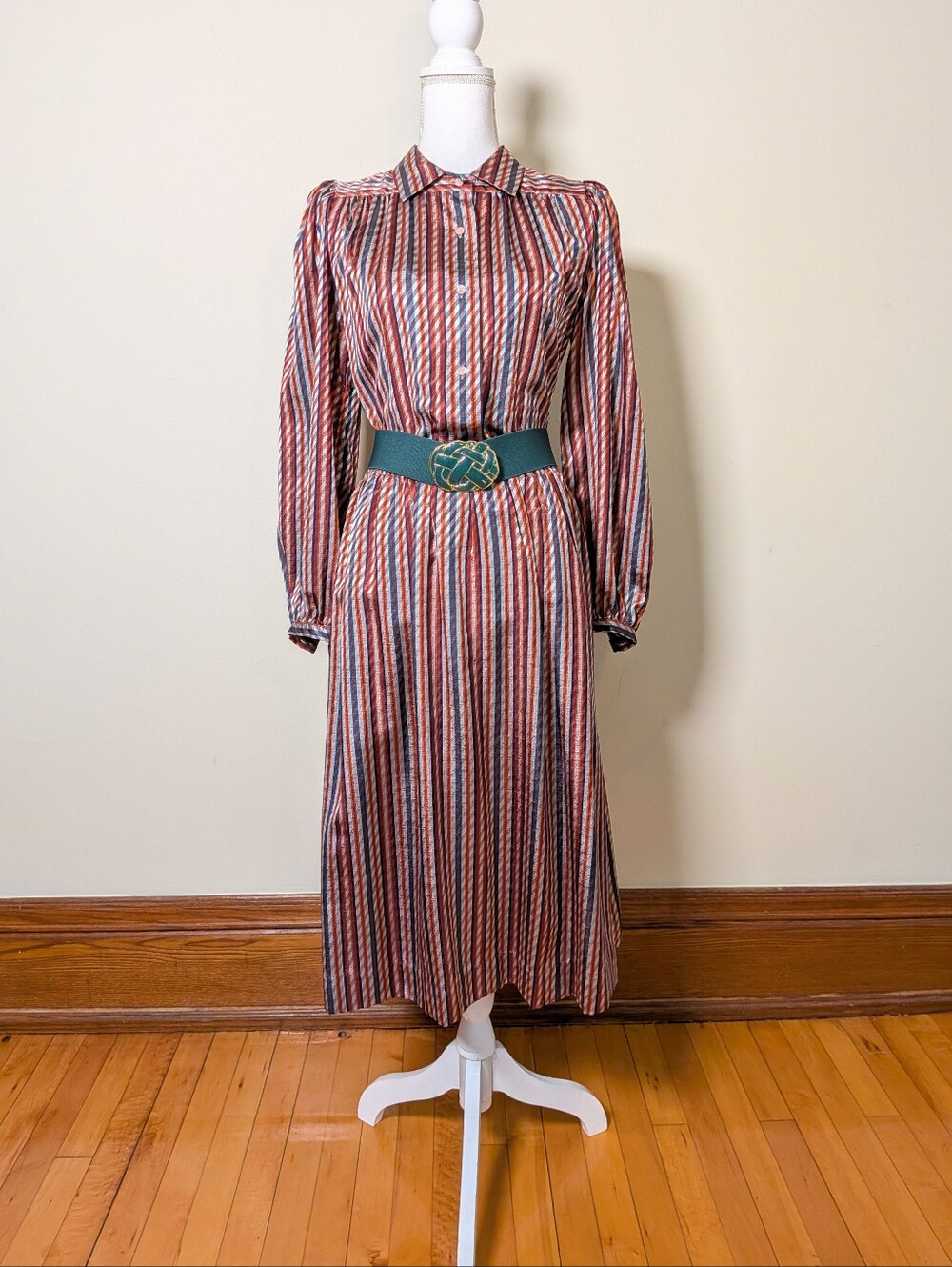 Vintage Halston Midi Dress